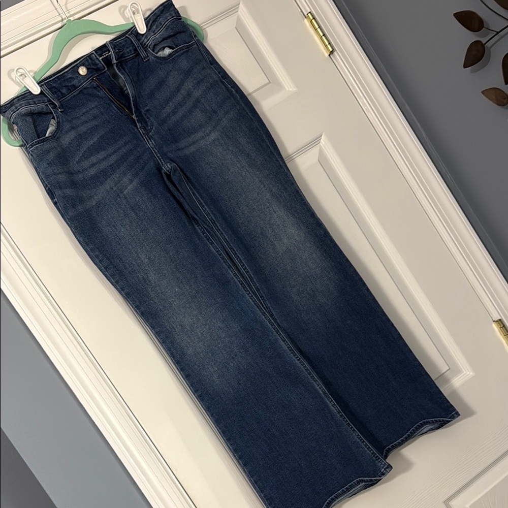 Old Navy Dark Blue Flare Jeans